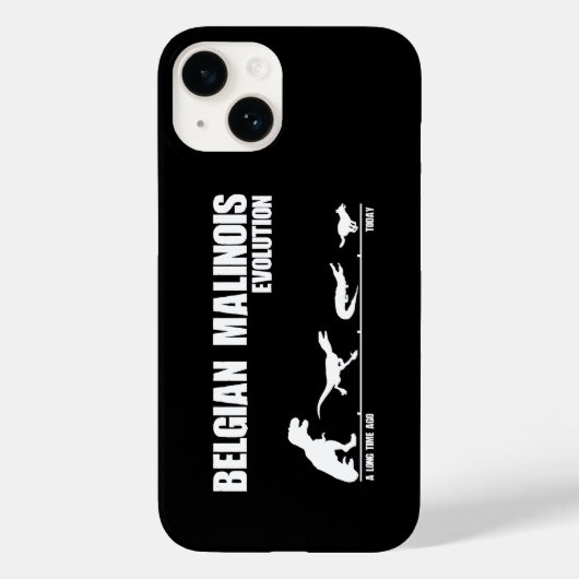 Belgische Malinois-Evolution Case-Mate iPhone Hülle (Rückseite)