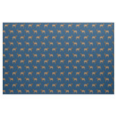 Belgische Malinois-Hundemarine Stoff (Fat Quarter (45,7 x 55,9 cm))