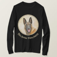 Belgische Malinois-Malerei - Niedliche Original Hu