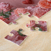 Belgische Malinois mit Rose - Valentinstag Puzzle (Seite)
