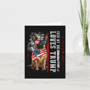 Belgische Malinois sogar meine Hunde Lieben Trump  Karte