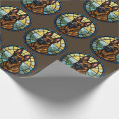 Belgische Malinois-Verkleidung Geschenkpapier (Ecke)