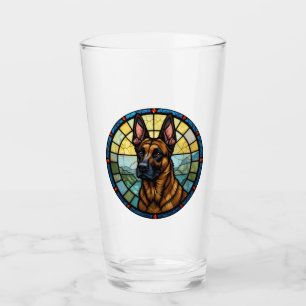 Belgische Malinois-Verkleidung Glas