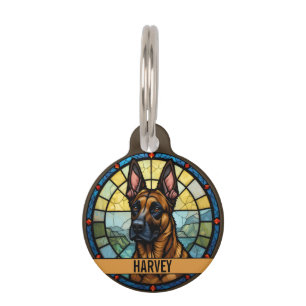 Belgische Malinois-Verkleidung Haustiermarke