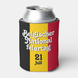 Belgische Nationalfeiertag-Fahne Dosenkühler