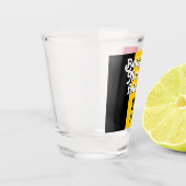 Belgische Nationalfeiertag-Fahne Schnapsglas (Links)