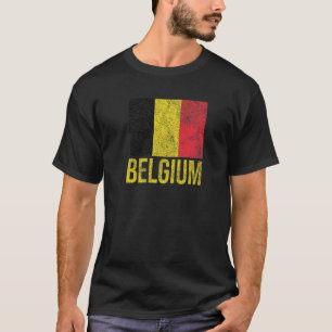 Belgische Nationalflagge Brüssel T-Shirt
