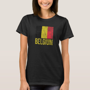 Belgische Nationalflagge Brüssel T-Shirt