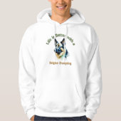 Belgische Schaf-Hund-Mutter Hoodie (Vorderseite)