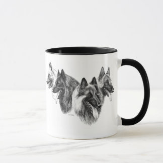 Belgische Schäfer-Schäferhund Tervuren Malinois Tasse
