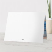 Belgische Schäfer-Strandmalerei Karte (Rückseite)