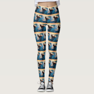 Belgische Schäfer-Strandmalerei Leggings