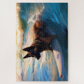 Belgische Schäfer-Strandmalerei Puzzle (Vertikal)