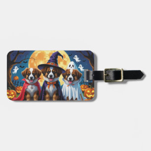 Belgische Schäferhunde Pumpkin Halloween Funny Gepäckanhänger