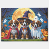 Belgische Schäferhunde Pumpkin Halloween Funny Magnet (Vorderseite)