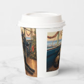 Belgische Schäferweihnachtsfahrt: Feierabend Pappbecher (Links)