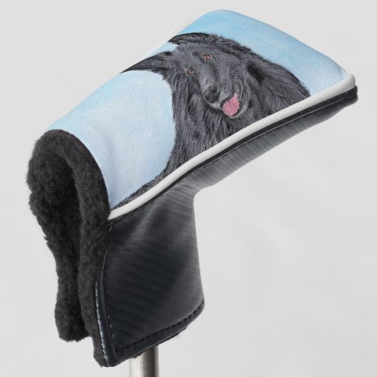 Belgische Schafhundemalerei - Niedliche Original H Golf Headcover (3/4 Vorderseite)