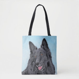 Belgische Schafhundemalerei - Niedliche Original H Tasche