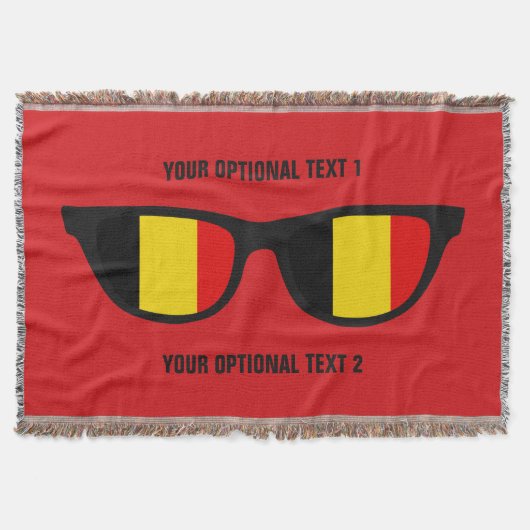 Belgische Schattendecke Decke (Vorderseite)