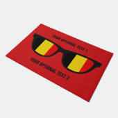Belgische Schattenmatten Fußmatte (Schrägansicht)