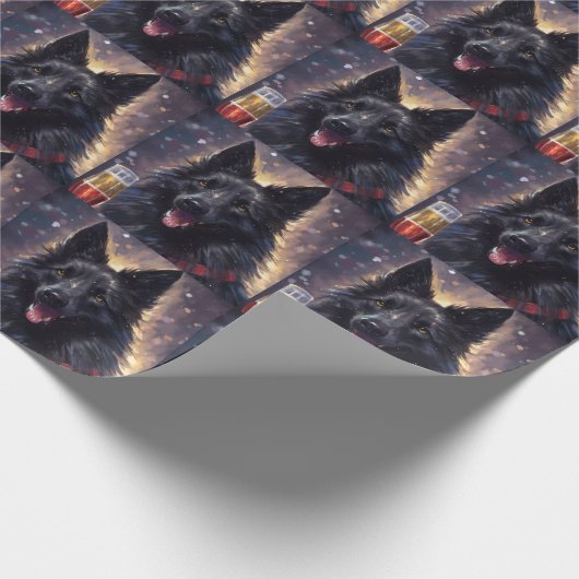 Belgische Scheune Geschenkpapier (Ecke)