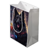 Belgische Scheune Mittlere Geschenktüte (Rückseite Schrägansicht)