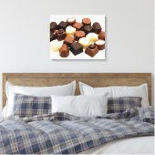 Belgische Schokolade Leinwanddruck (Insitu (Schlafzimmer))