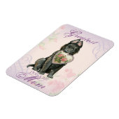 Belgische Sheepdog-Herz-Mama Magnet (Linke Seite)