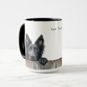 Belgische Sheepdog-Tasse Tasse (Vorderseite Links)
