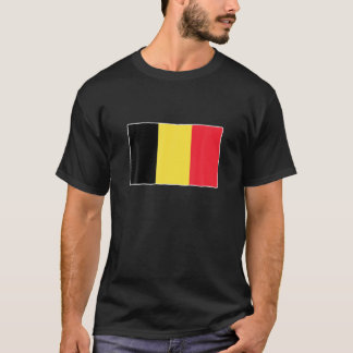 Belgische Sportartikel: Love Belgium Flag Patrioti T-Shirt