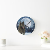 Belgische Tervuren Clock Runde Wanduhr (Zuhause)