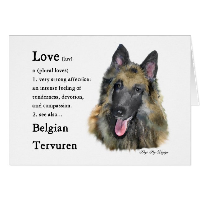 Belgische Tervuren-Geschenke (Vorderseite (Horizontal))