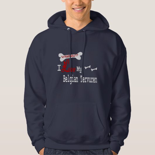 Belgische Tervuren-Geschenke Hoodie (Vorderseite)