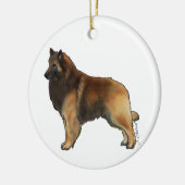 Belgische Tervuren Keramik Ornament (Links)