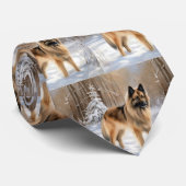 Belgische Tervuren lassen es Weihnachten Krawatte (Gerollt)