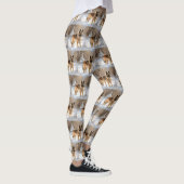 Belgische Tervuren lassen es Weihnachten Leggings (Rechts)