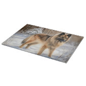 Belgische Tervuren lassen es Weihnachten Schneidebrett (Ecke)