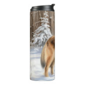 Belgische Tervuren lassen es Weihnachten Thermosbecher (Nach links gedreht)