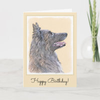 Belgische Tervuren Malerei - Niedliche Original Hu