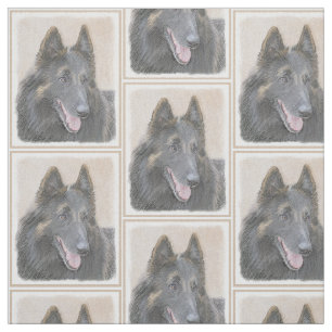 Belgische Tervuren Malerei - Niedliche Original Hu Stoff
