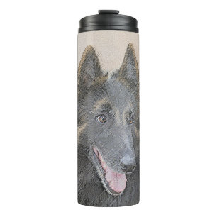 Belgische Tervuren Malerei - Niedliche Original Hu Thermosbecher