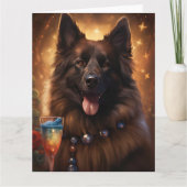 Belgische Tervuren Neujahr Karte (Vorderseite)