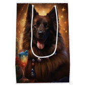 Belgische Tervuren Neujahr Mittlere Geschenktüte (Rückseite)