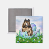 Belgische Tervuren Oaster Magnet (Vorderseite/Rückseite)