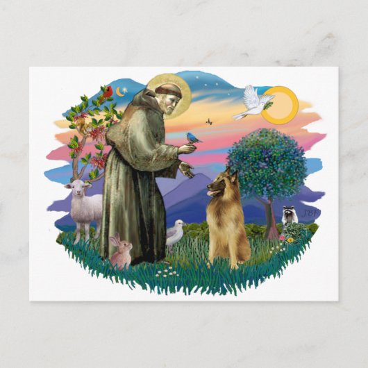 Belgische Tervuren Postkarte (Vorderseite)