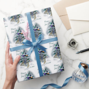 Belgische Tervuren Weihnachten Geschenkpapier