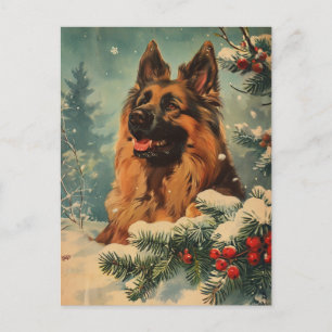 Belgische Tervuren Weihnachten Postkarte