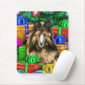 Belgische Tervuren Weihnachtsgeschenke Mousepad (Mit Mouse)