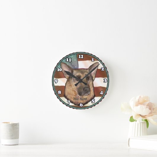 Belgische Uhr Malinois (Zuhause)