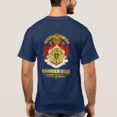 Belgische Wappen 2 T-Shirt (Rückseite)